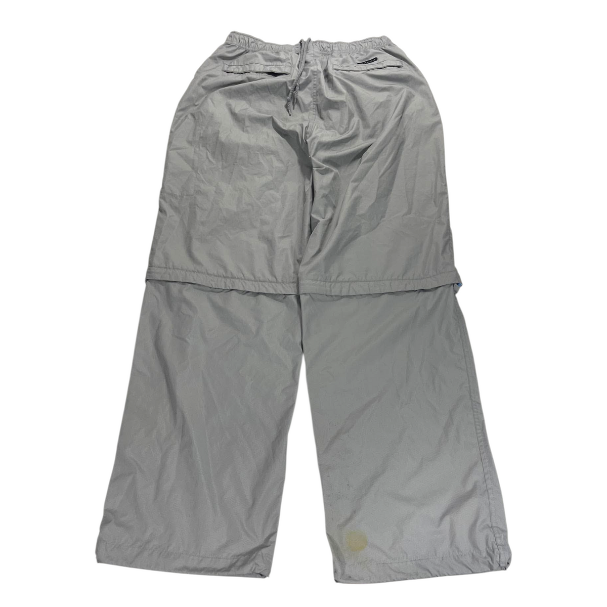 Y2K NIKE 2 IN 1 GRAY CONVERTIBLE CARGO PANTS⁵ (BEST FIT SMALL - MEDIUM)