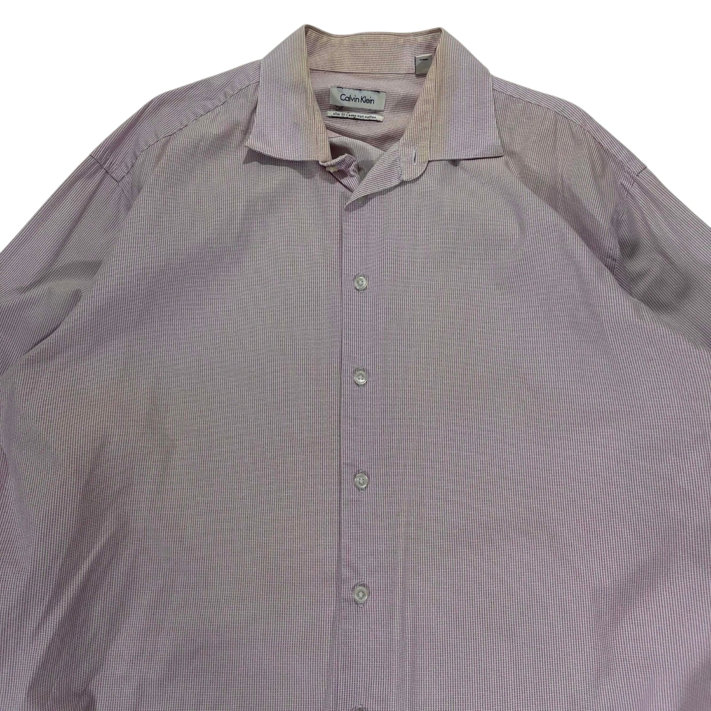 CALVIN KLEIN POLO LONGSLEEVE (XL)