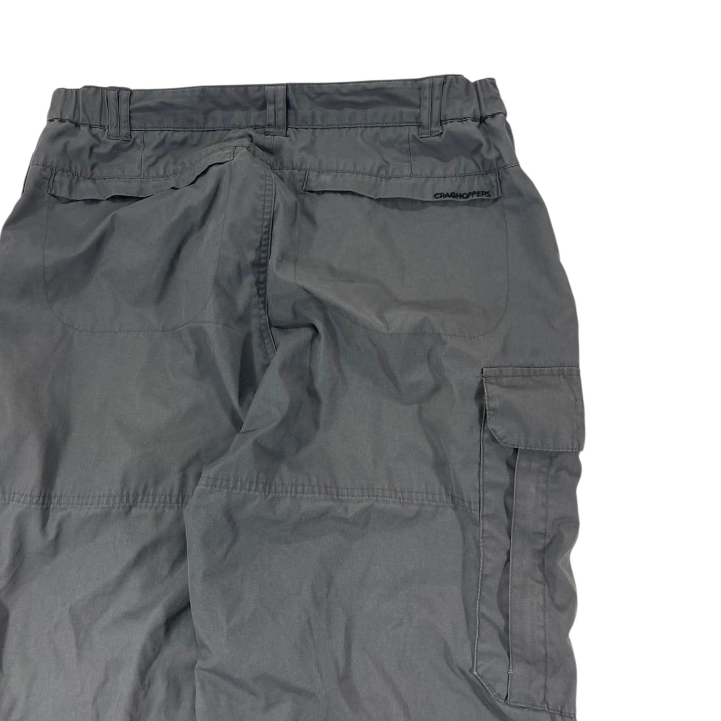 GRAGHOPPERS GREY CARGO PANTS (36)