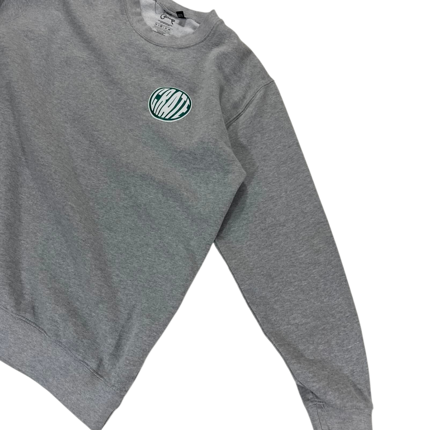 CRATE GREY CREWNECK SWEATSHIRT (M)