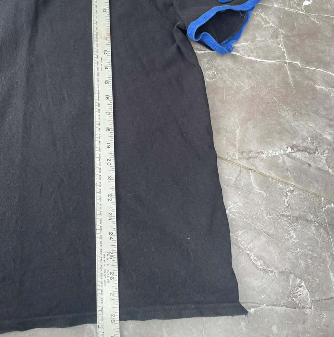 EMIRATES TEAM NEW ZEALAND BLACK POLO SHIRT (2XL)