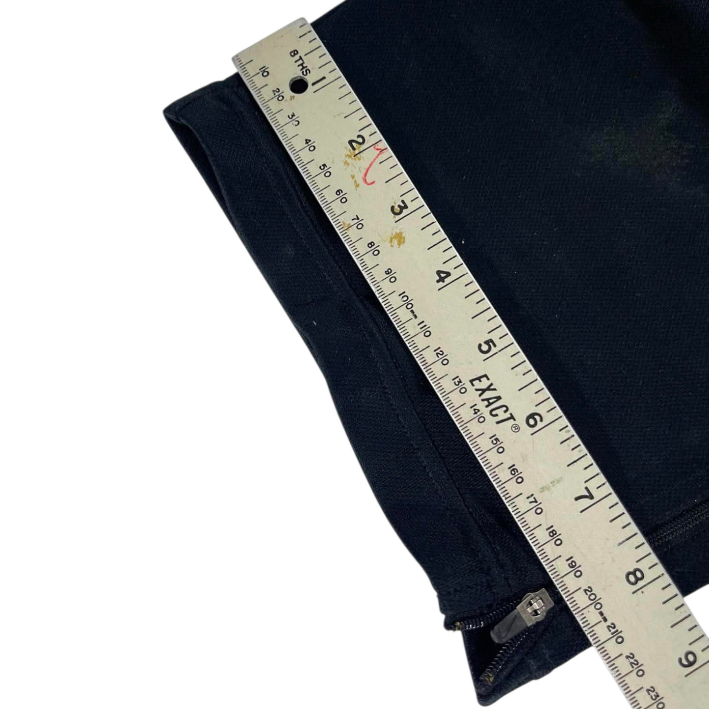 NIKE BLACK/WHITE TRACK PANTS ⁴ (S - M)