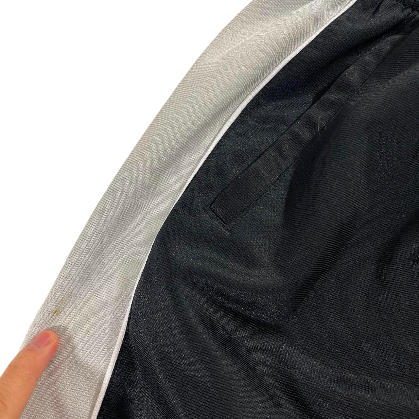 Y2K NIKE BLACK/GREY TRACK PANTS (M-L) ¹⁴