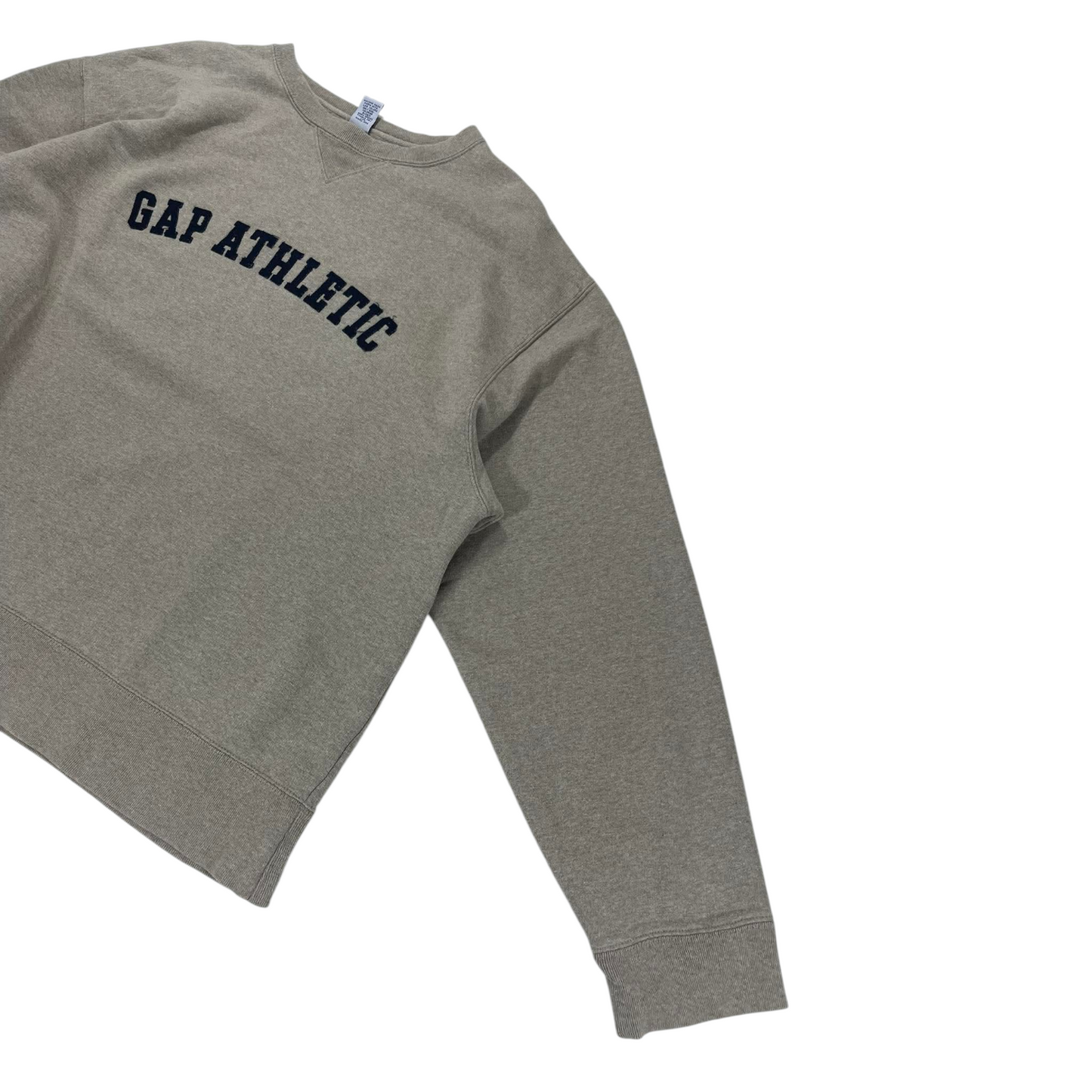 VINTAGE GAP ATHLETIC GREY SWEATSHIRT (L)