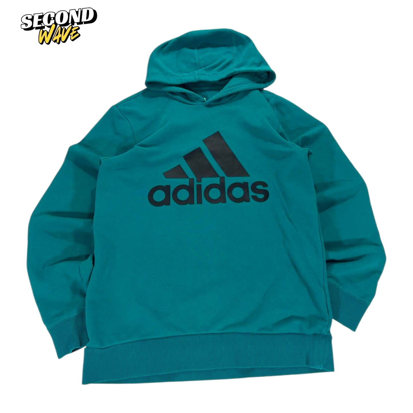 ADIDAS GREEN HOODIE (S)