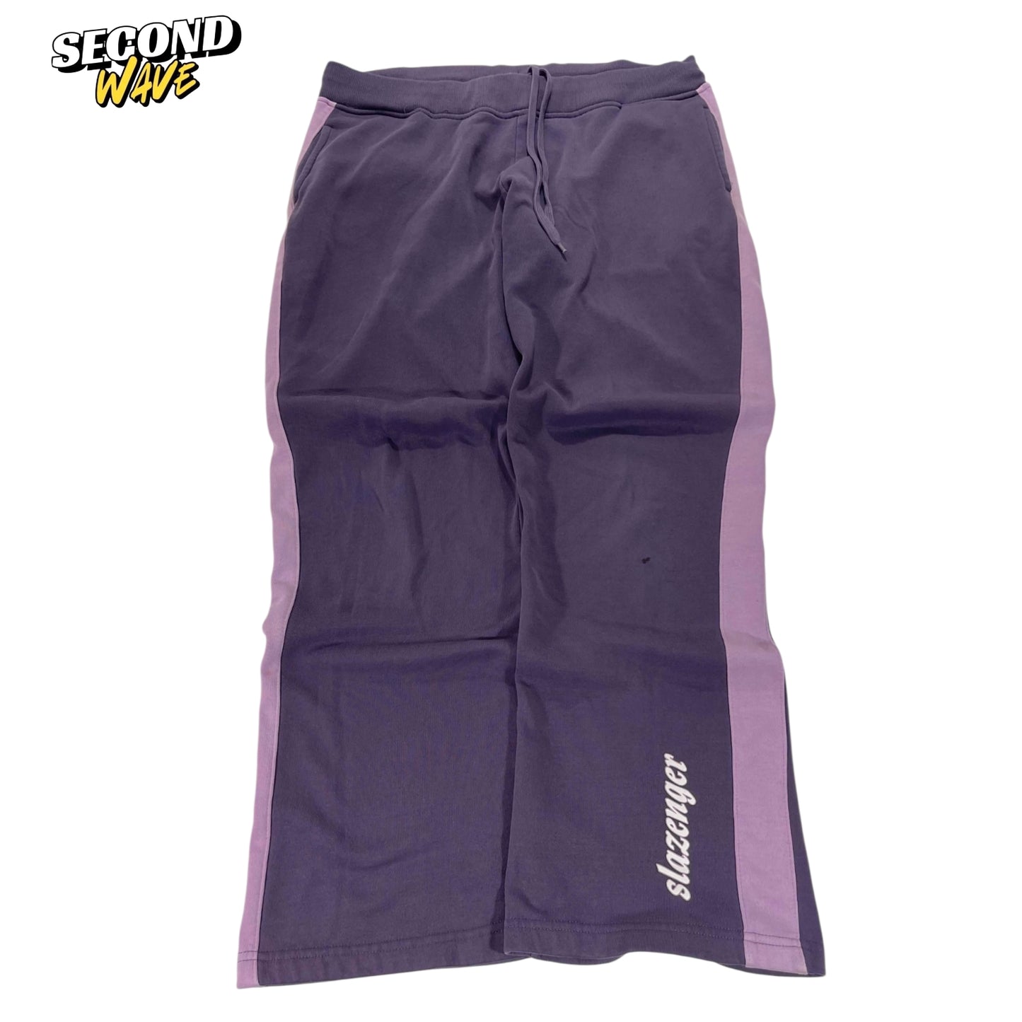 Y2K SLAZENGER PURPLE & PINK SWEATPANTS (16)