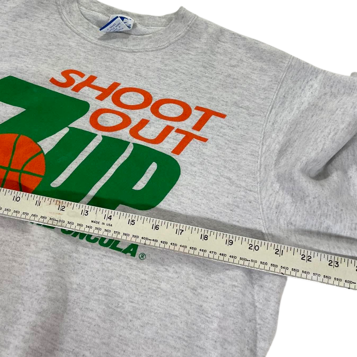 CHAMPION 7UP GRAY CREWNECK (L)