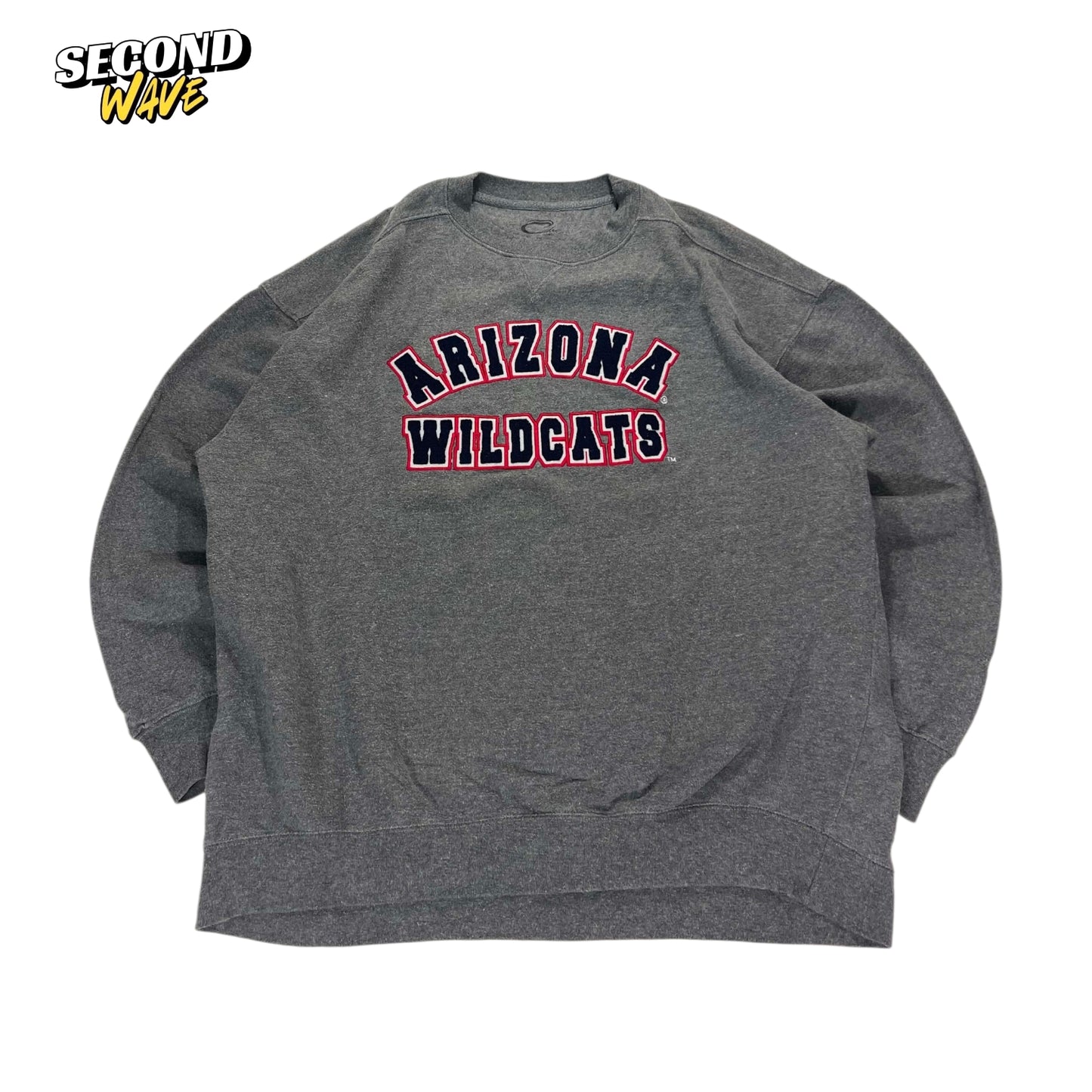 ARIZONA EMBROIDERED GREY SWEATSHIRT (L-XL)