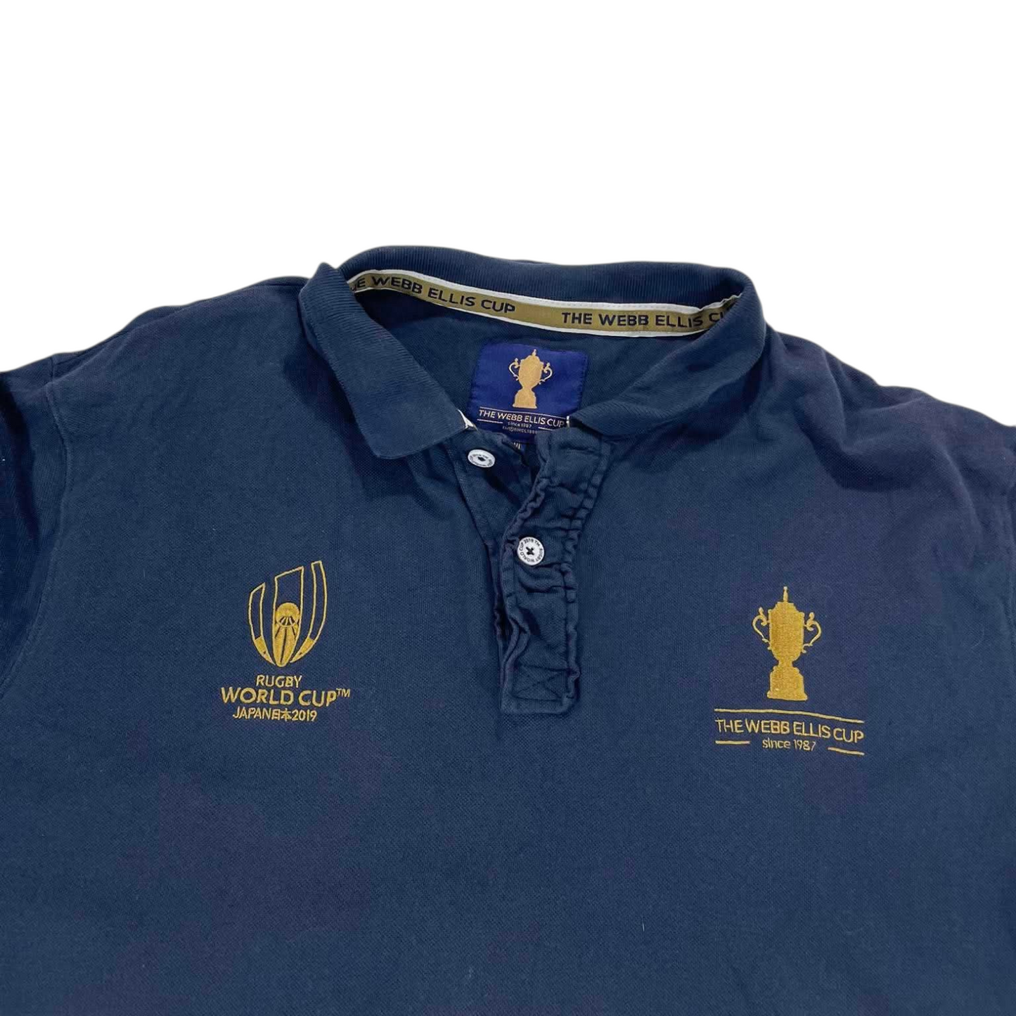 RUGBY WORLD CUP JAPAN 2019 NAVY POLO SHIRT (XL)