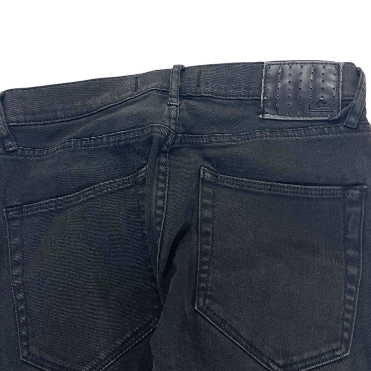 CHISEL GRAY WIDE LEG PANTS (36")
