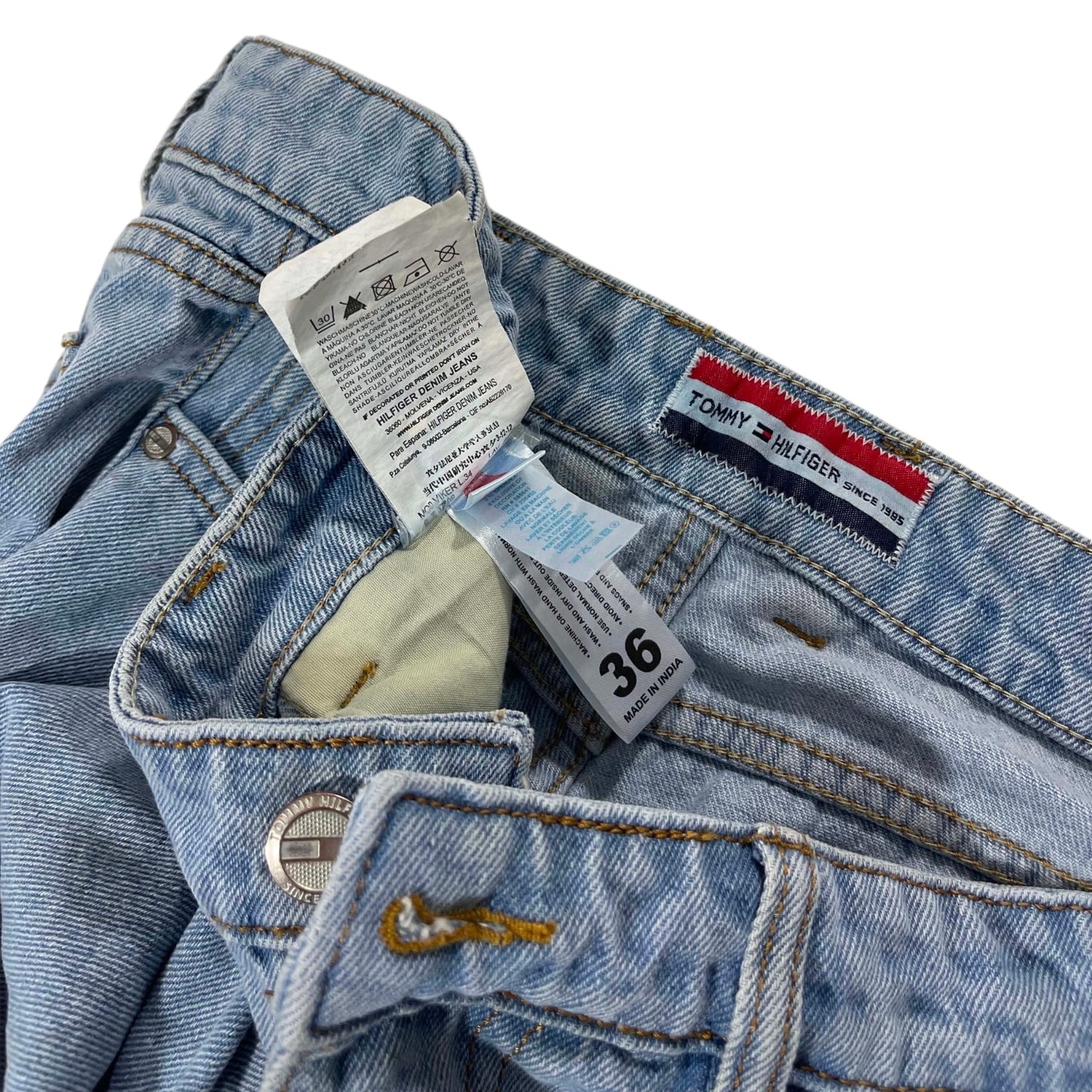 TOMMY HILFIGER BLUE DENIM JEANS (36)