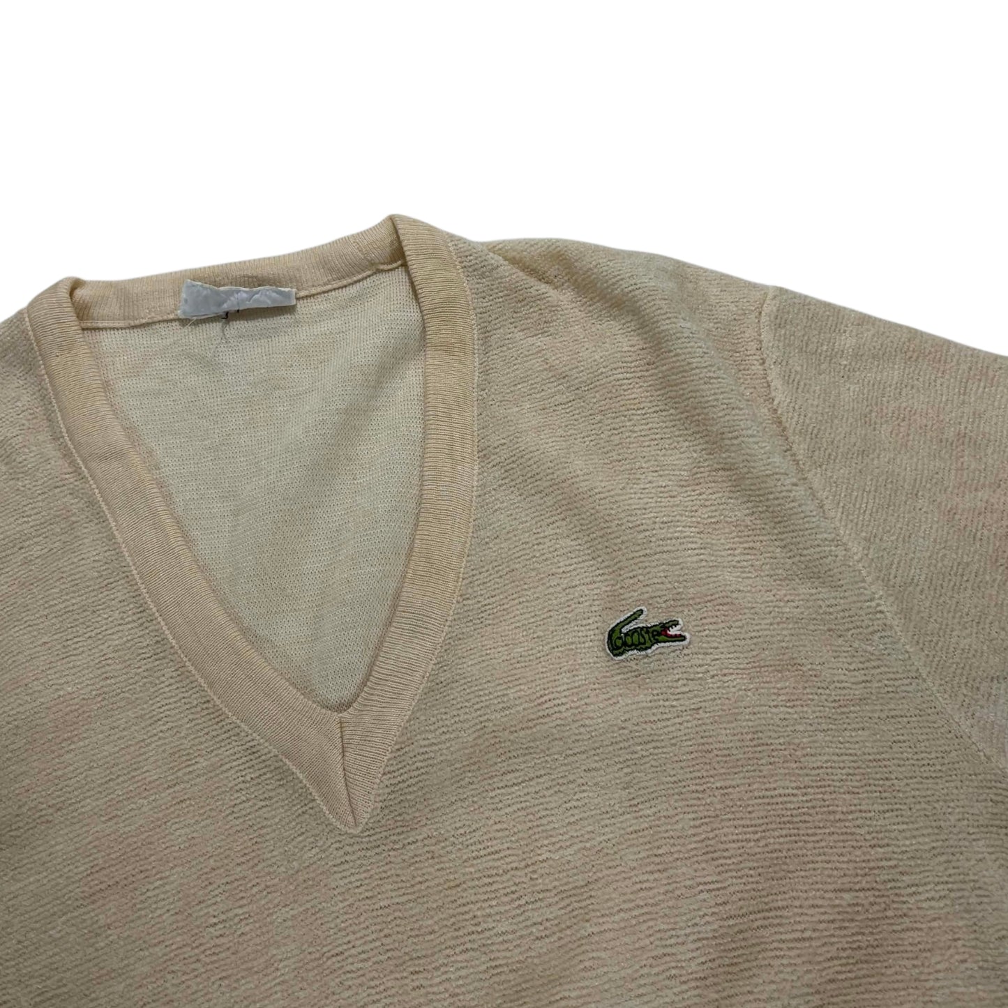 LACOSTE V NECK SWEATER (M)