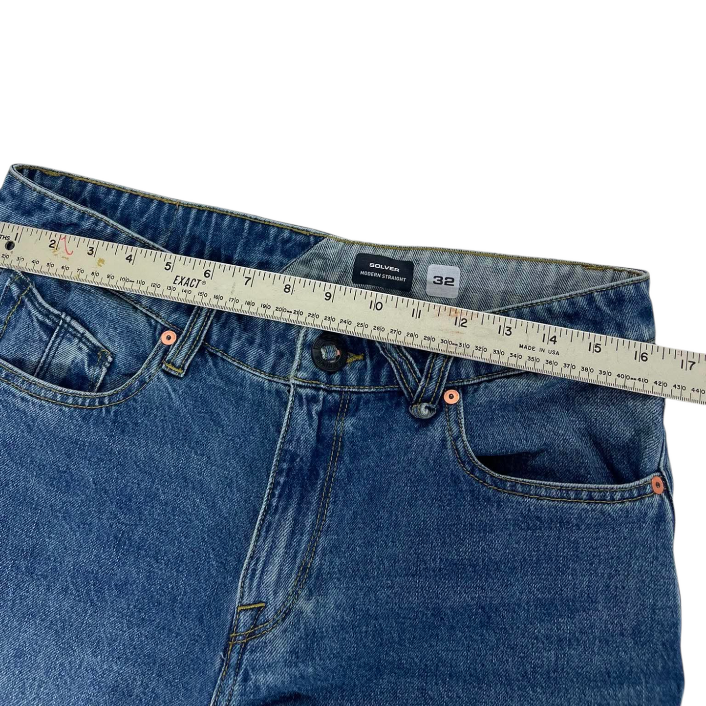VINTAGE VOLCOM BLUE DENIM JEANS (32)