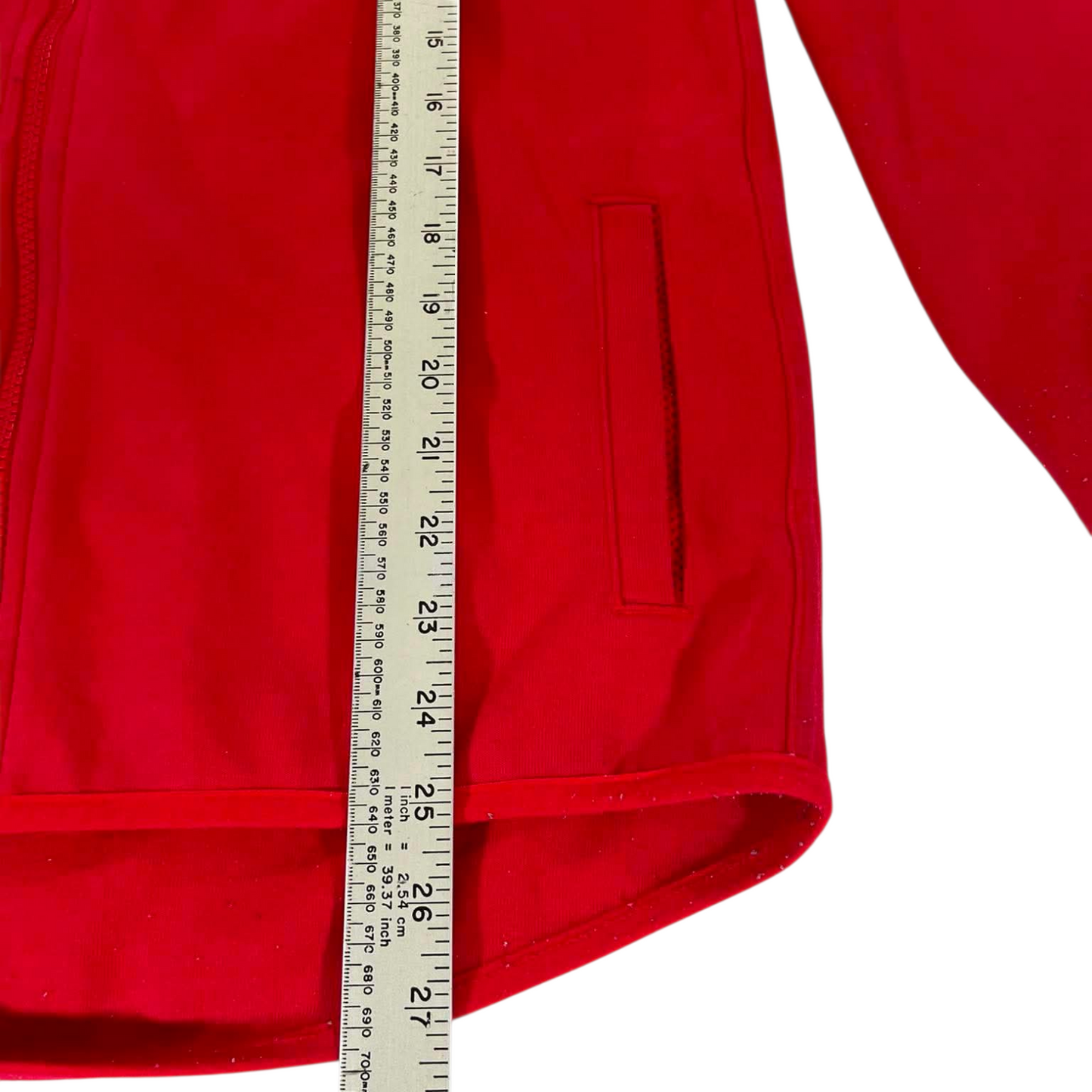NIKE RED HOODIE (M)
