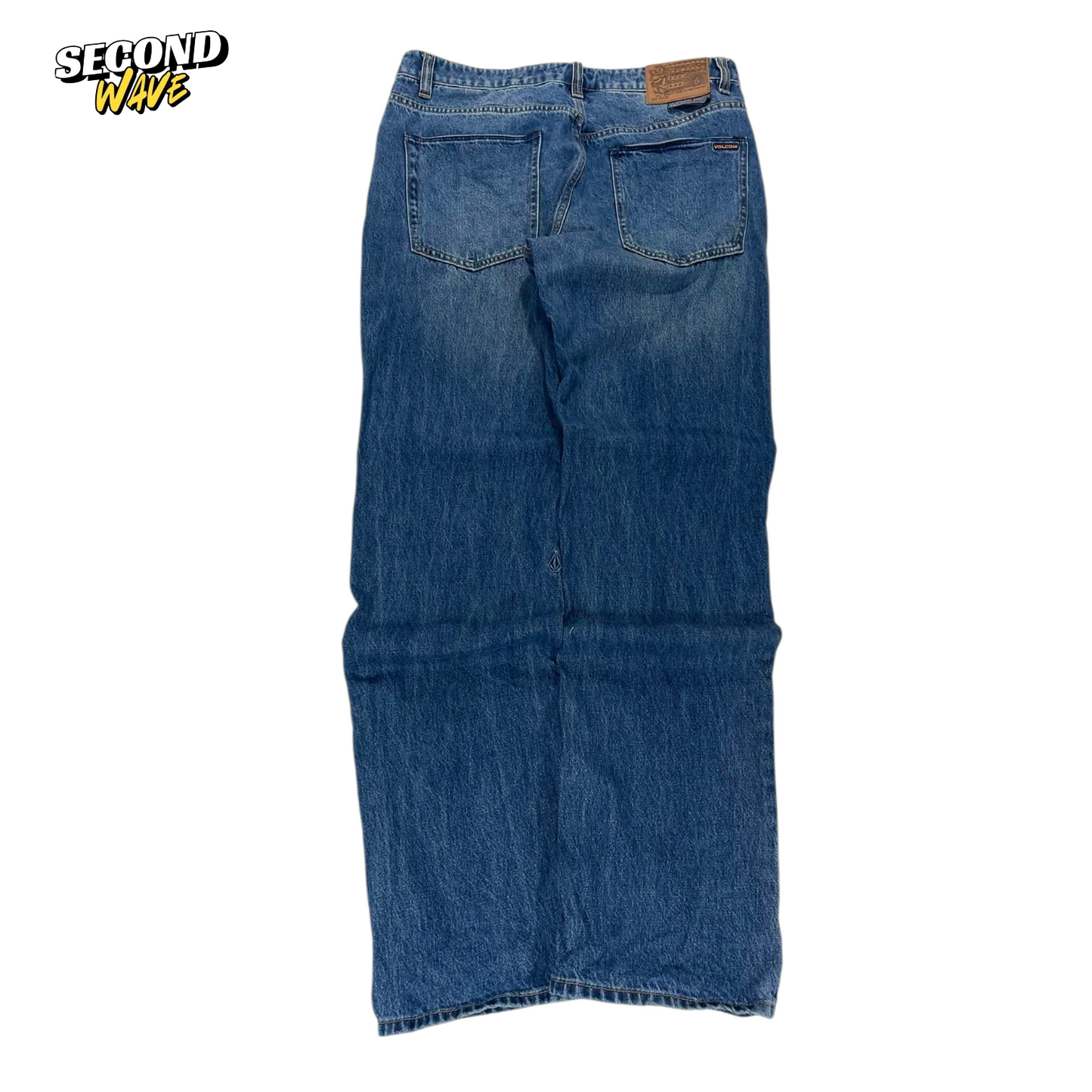 VINTAGE VOLCOM BLUE DENIM JEANS (32)
