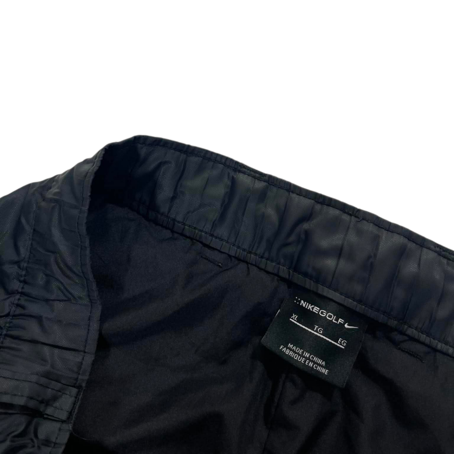 VINTAGE NIKE GOLF BLACK TRACK PANTS (XL) ²¹