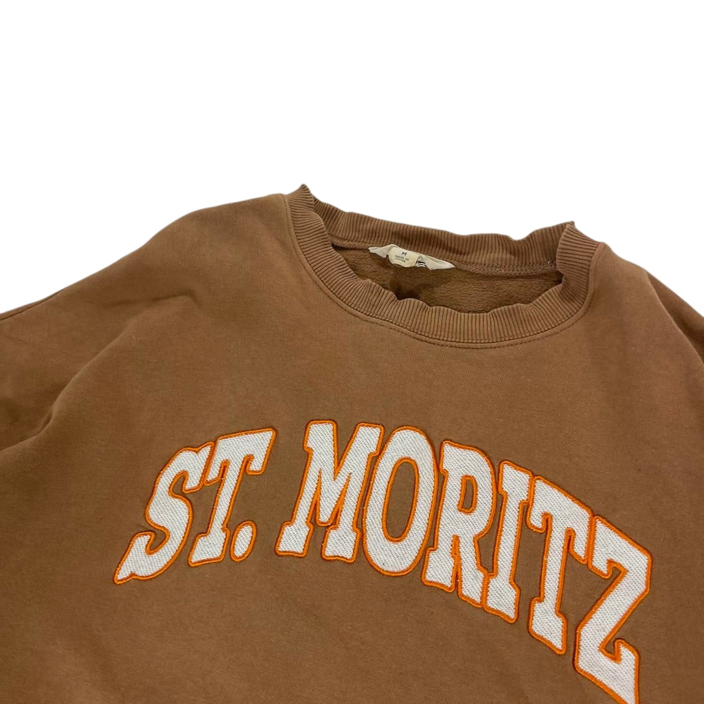 ST. MORITZ BROWN CREWNECK (M)