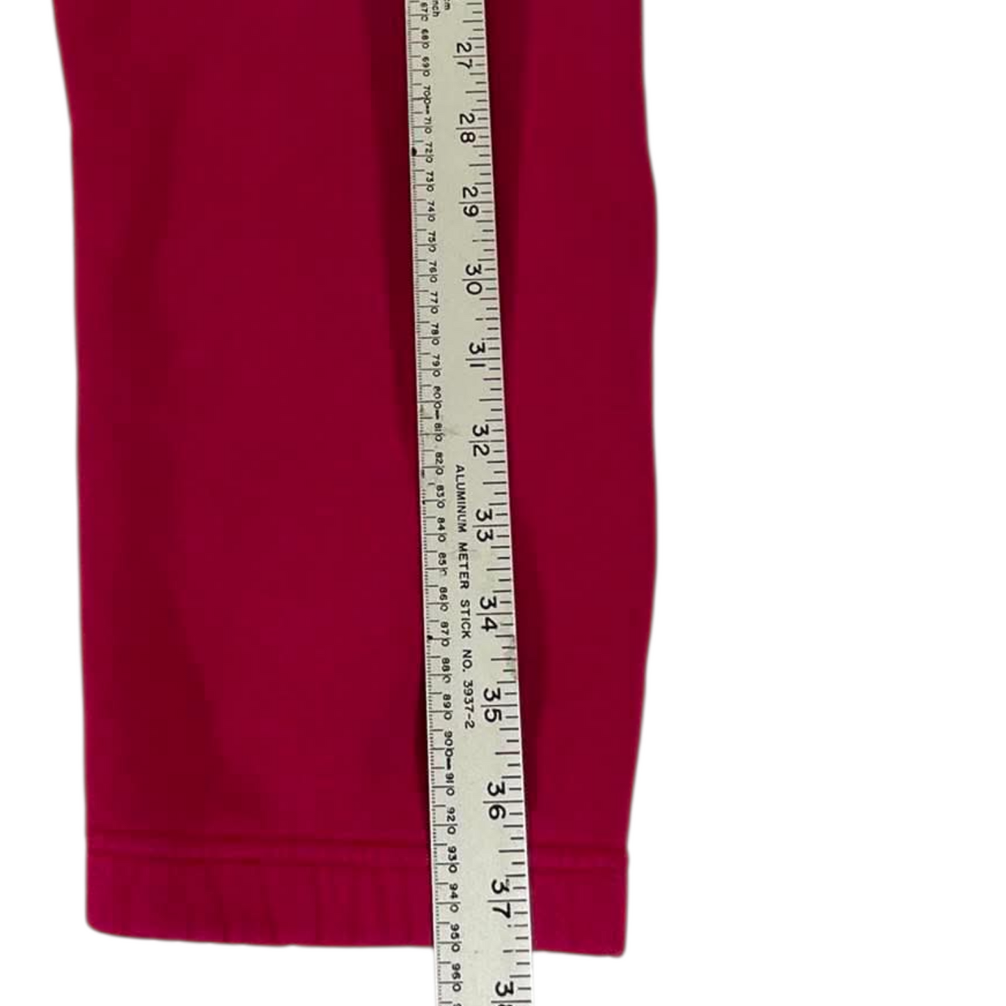 VINTAGE EMBROIDERED NIKE RED SWEATPANTS (XL) ⁹
