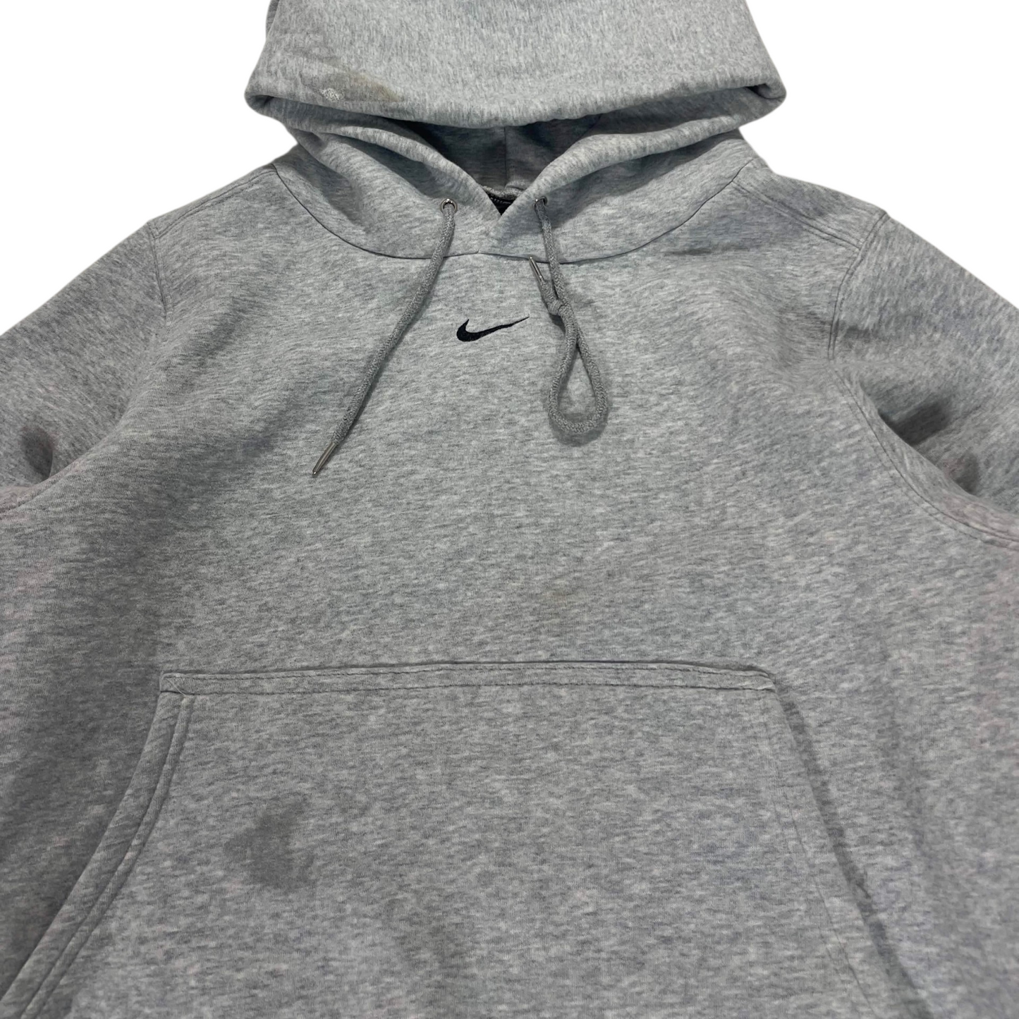 MID SWOOSH GRAY NIKE HOODIE (L)