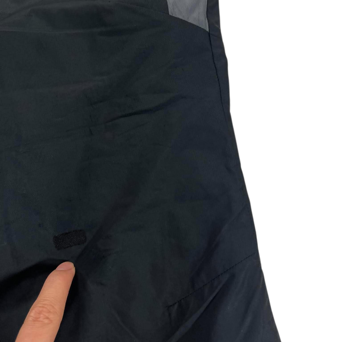 NIKE BLACK/GREY TRACK PANTS⁷ (BEST FIT M)