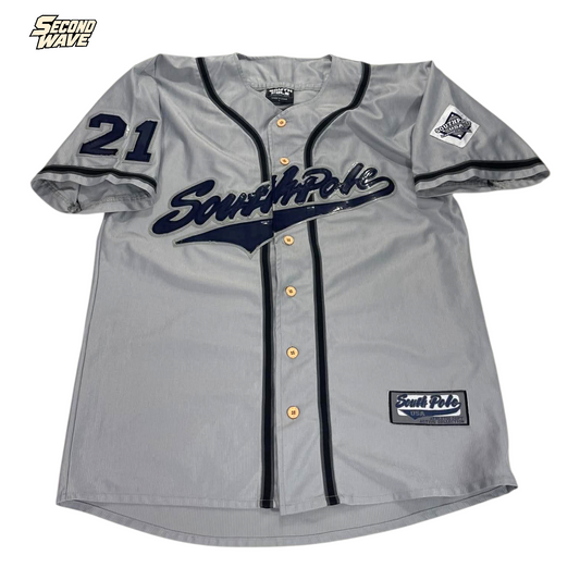 SOUTHPOLE GRAY BASEBALL JERSEY (L)