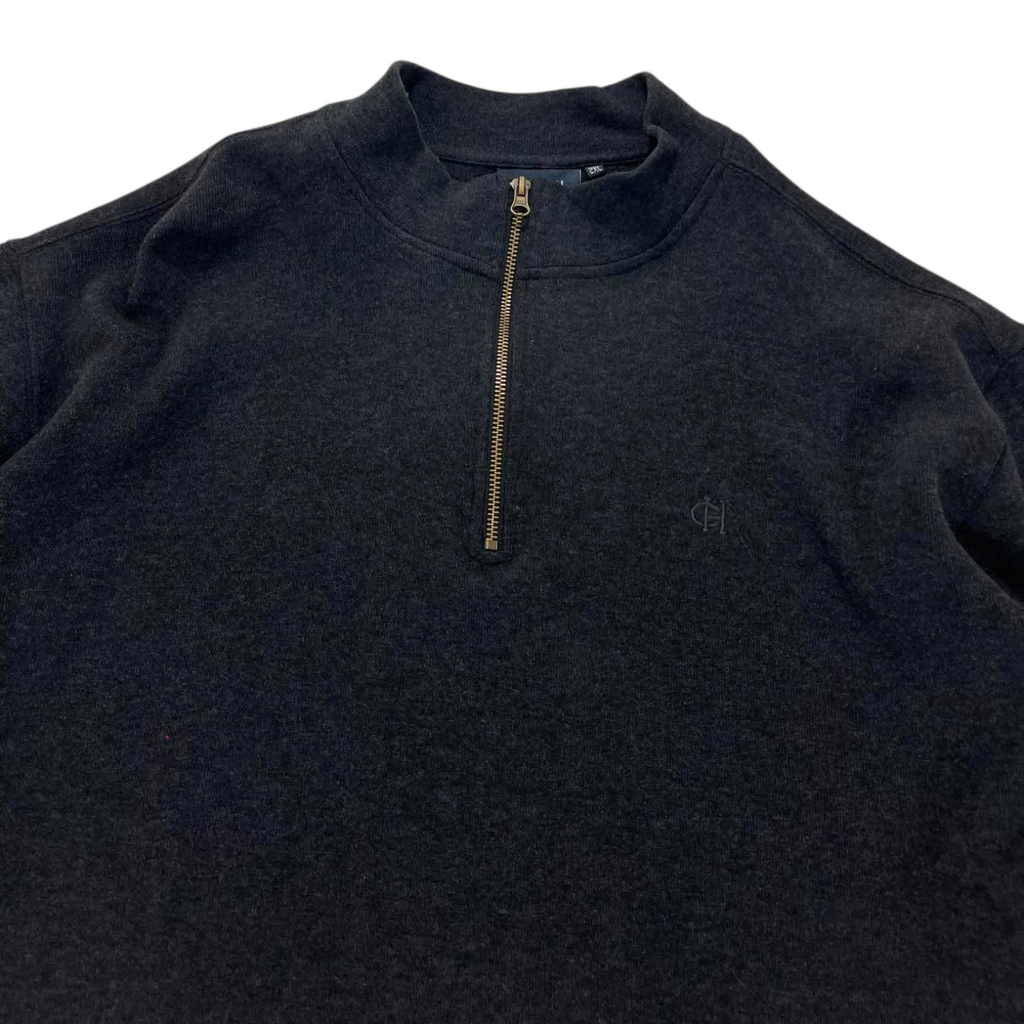 VINTAGE CHISEL QUARTER ZIP SWEATSHIRT (XXL)