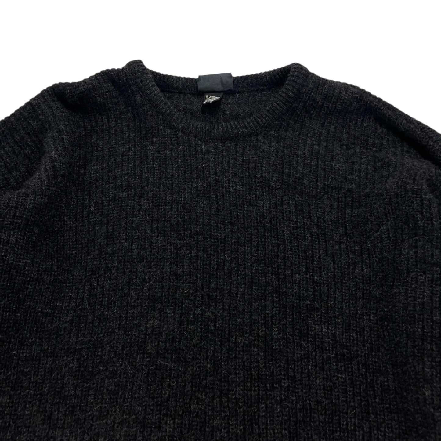 90S PURE NEW WOOL BLEND SWEATER (L)