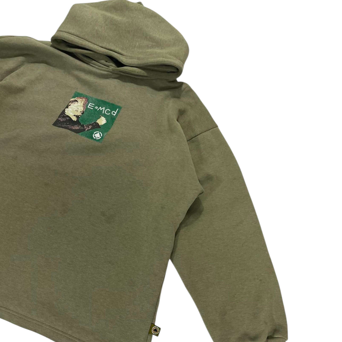 MCD VINTAGE HOODIE WITH EINSTEIN GRAPHIC (M)