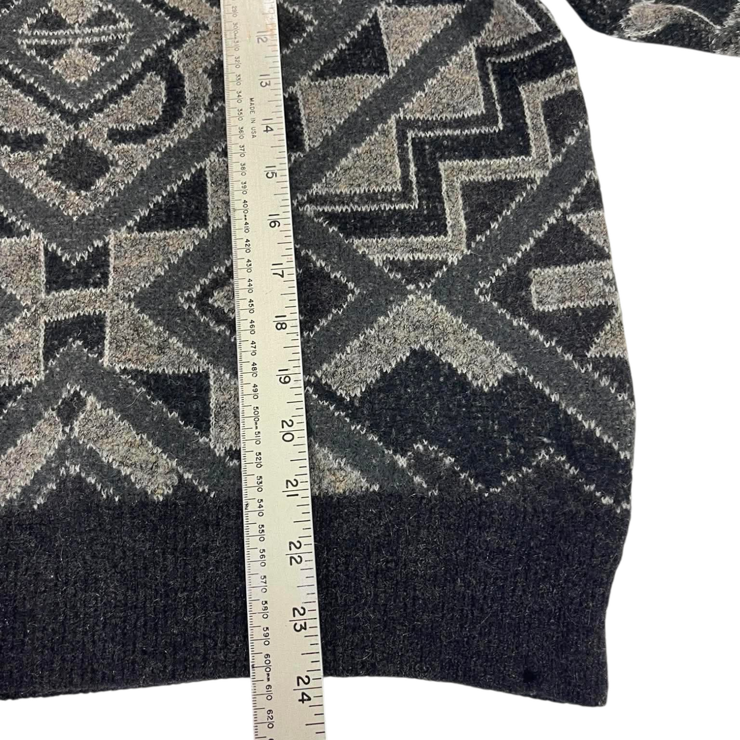 DOLCE PATTERNED SWEATER (S)