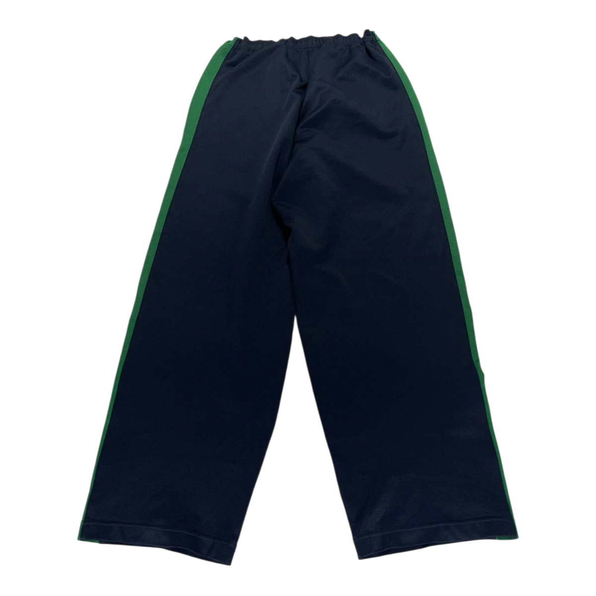 Y2K NIKE NAVY/GREEN TRACK PANTS¹⁴ (BEST FIT M - L)