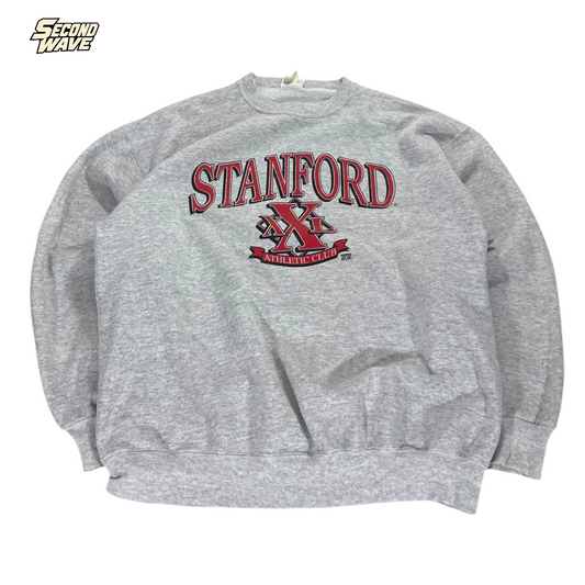 90S STANFORD GRAY CREWNECK (BEST FIT LARGE)