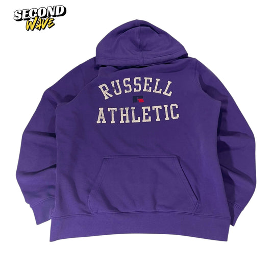VINTAGE RUSSELL ATHLETIC PURPLE HOODIE (18)