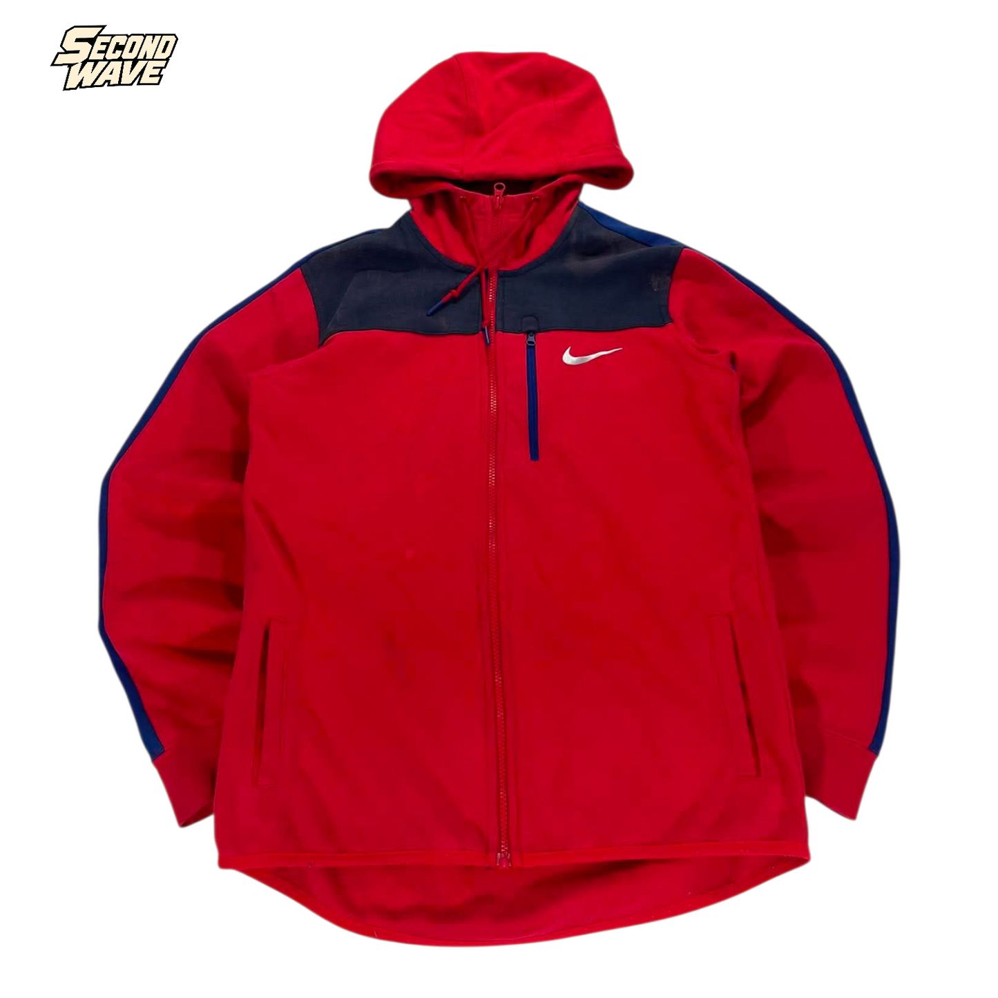 NIKE RED HOODIE (M)