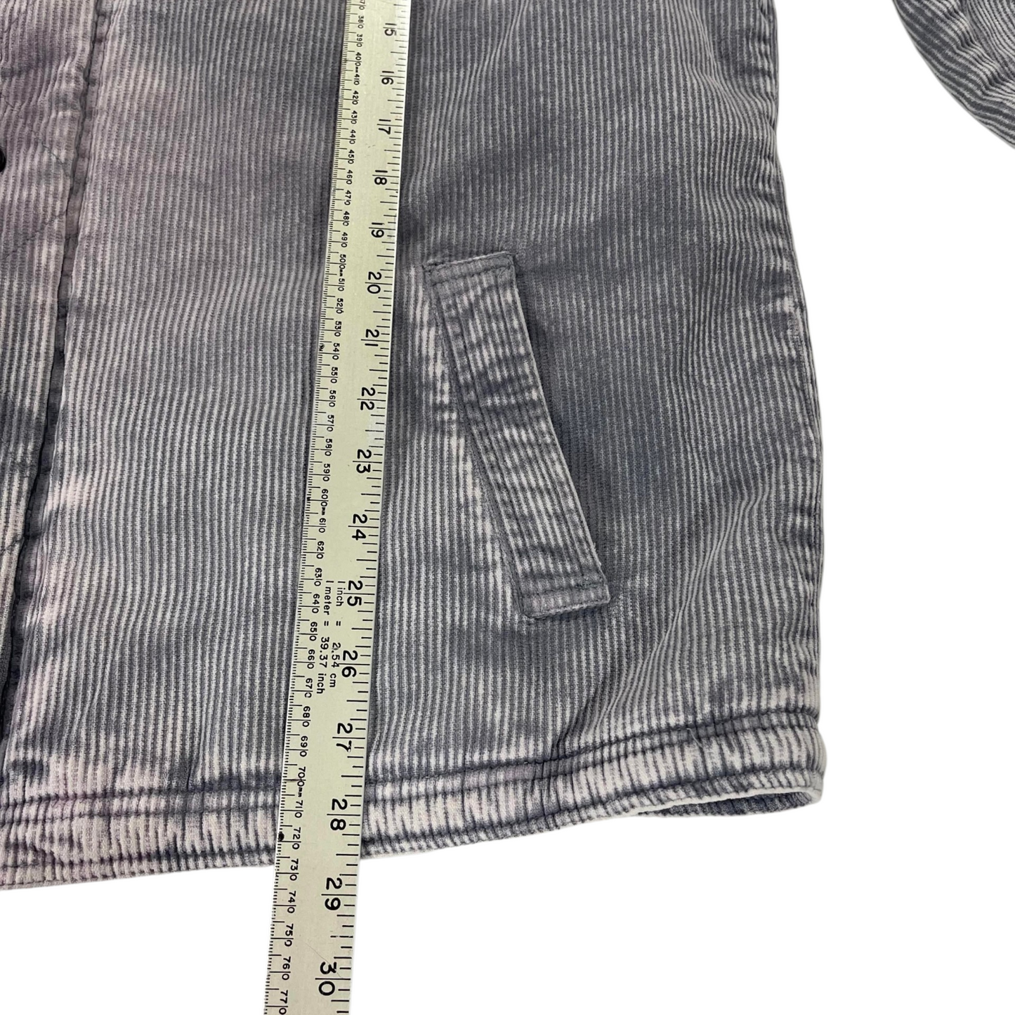 VINTAGE BILLABONG GRAY CORDUROY JACKET (XL)