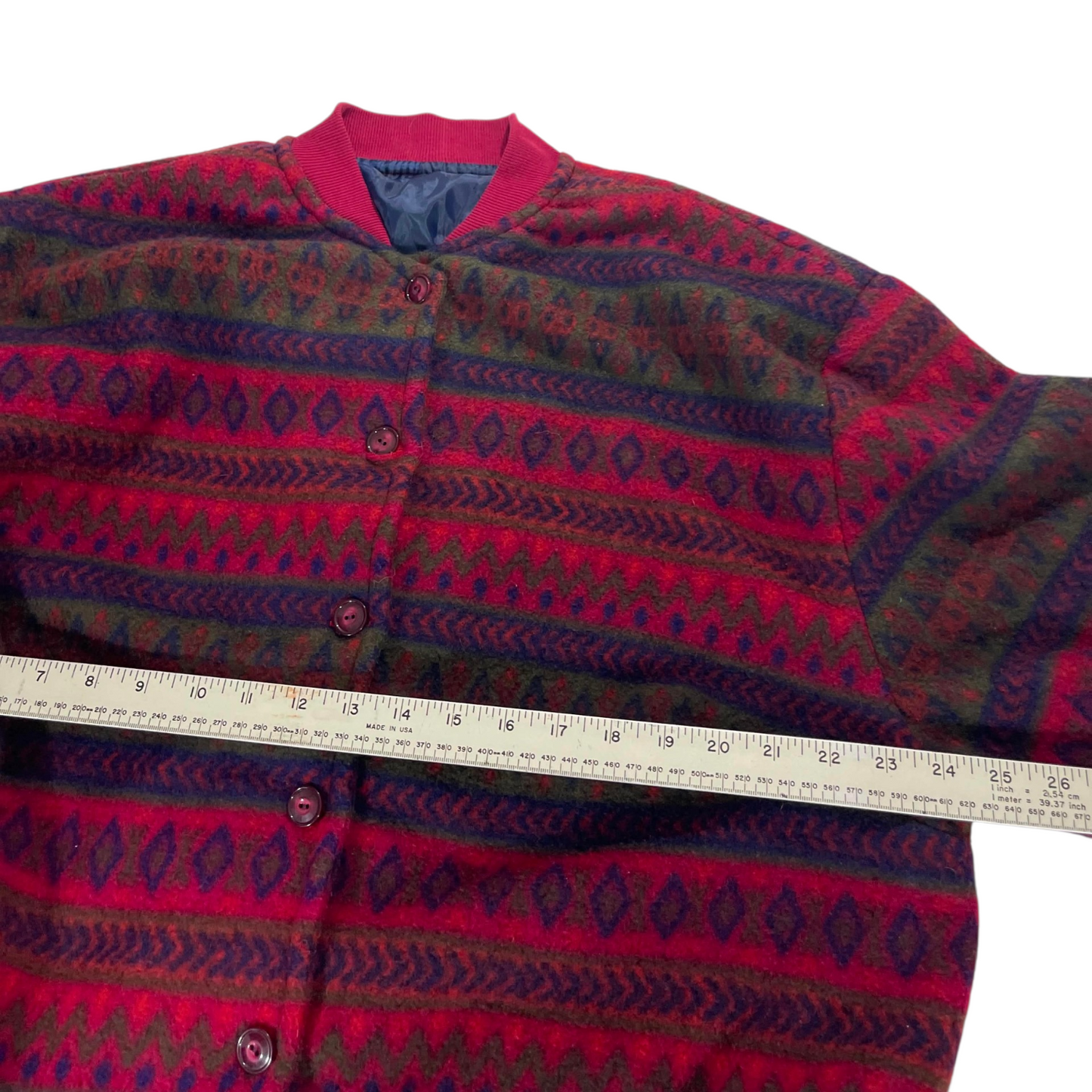 90S PATTERNED JACKET (L-XL)