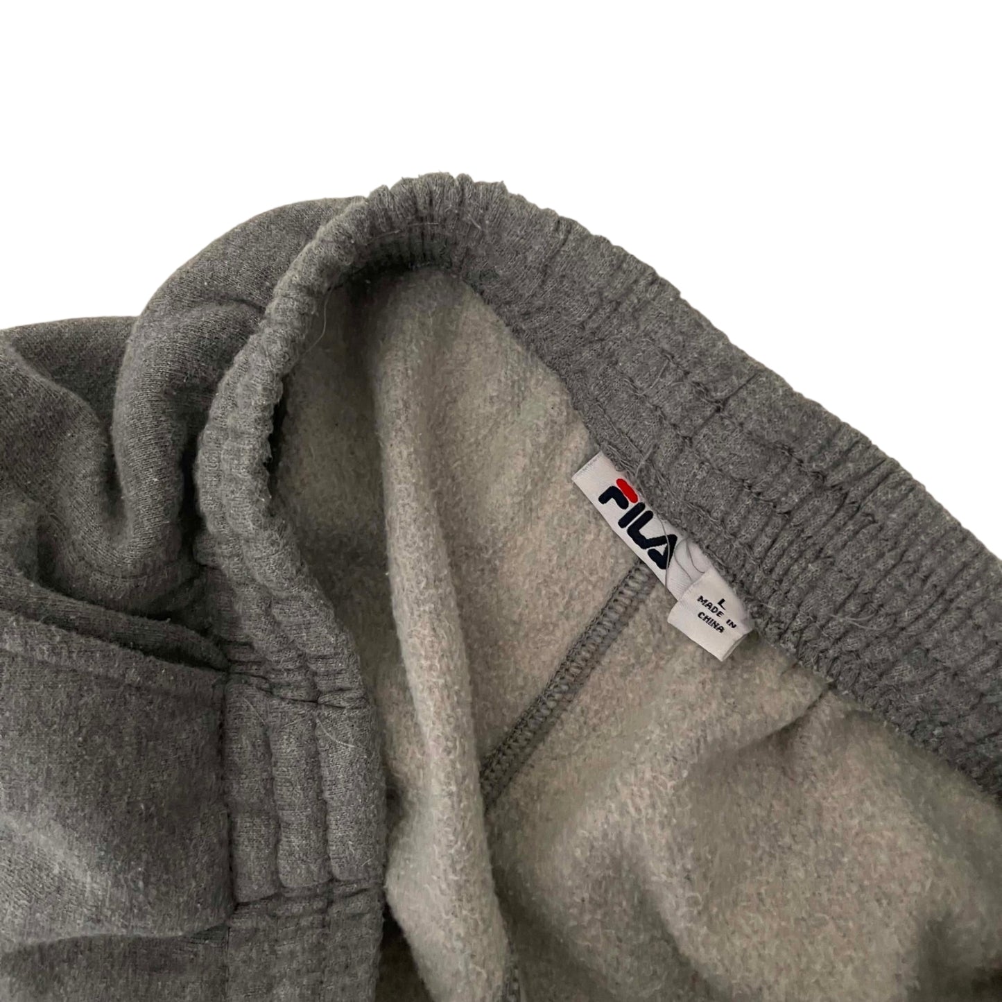 Y2K FILA GRAY SWEATPANTS (L)