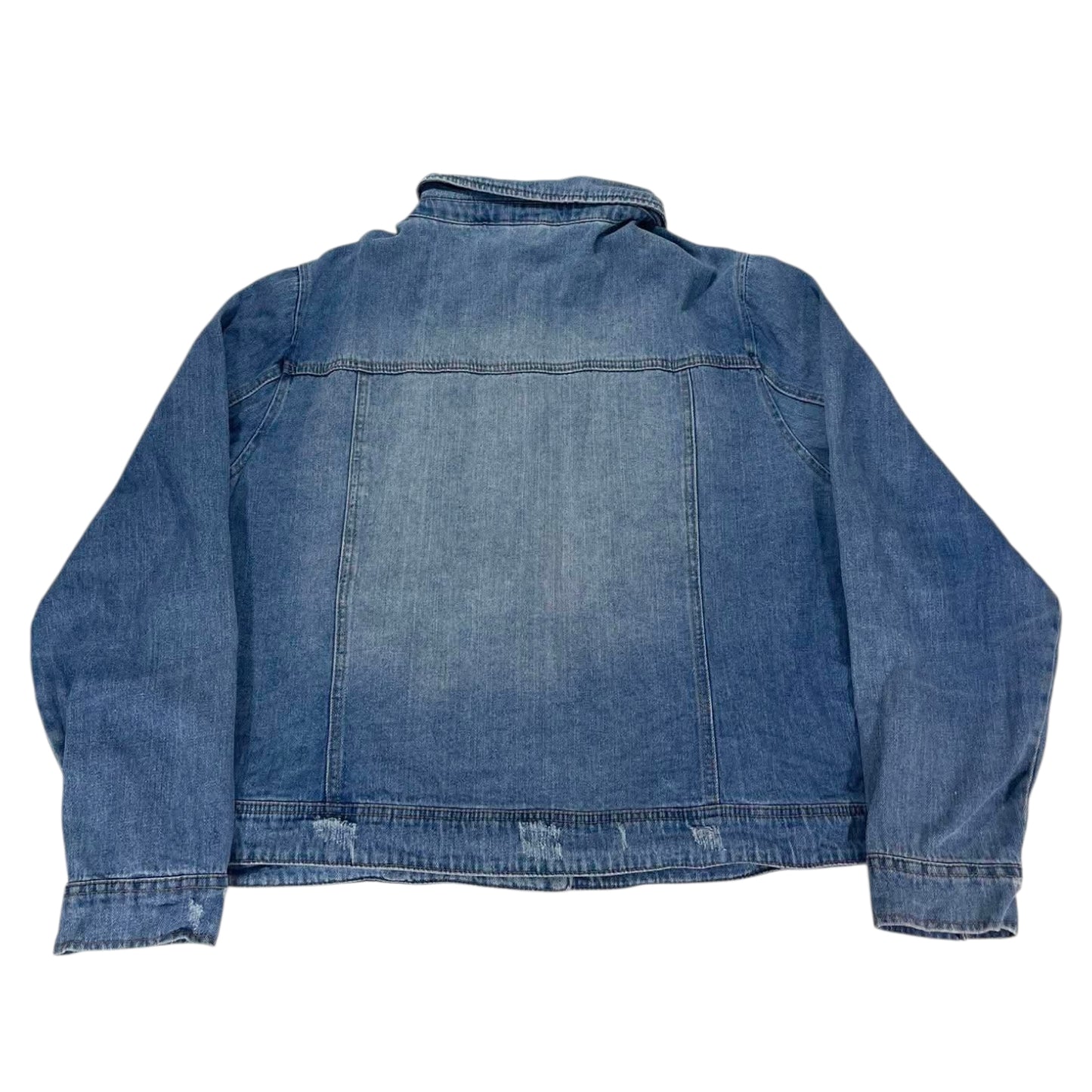 90S BLUE DENIM JACKET (M)