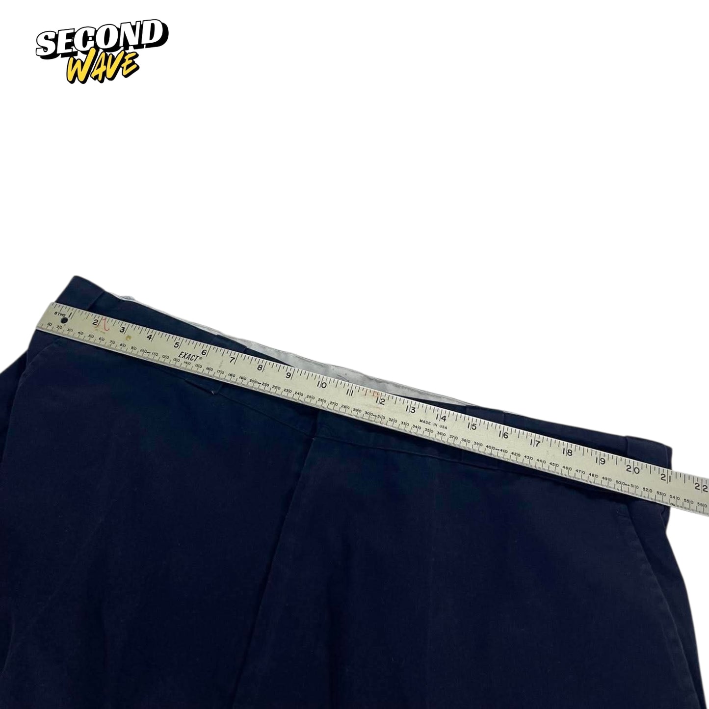 BEN DAVIS NAVY BLUE BAGGY PANTS / LONG SHORTS (42)