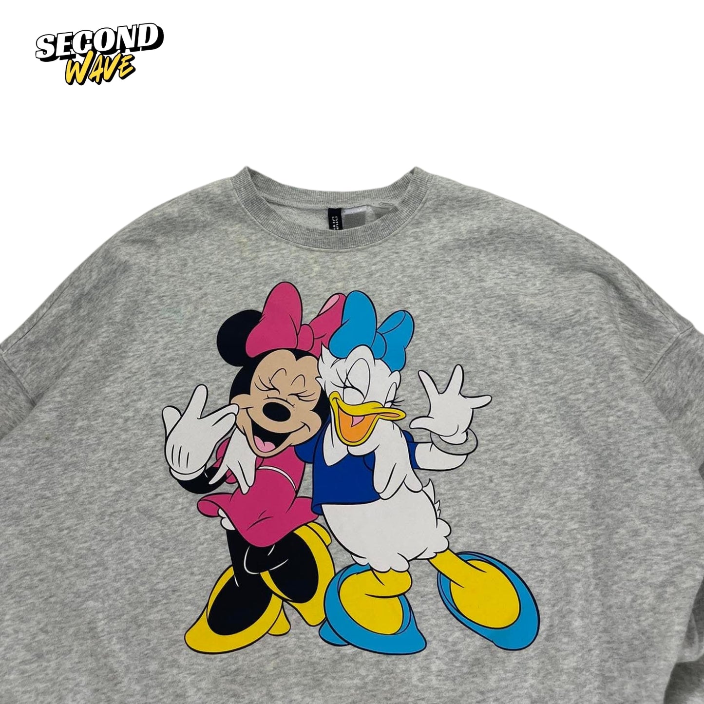 DISNEY WINNIE & DAISY GREY CREWNECK (M)