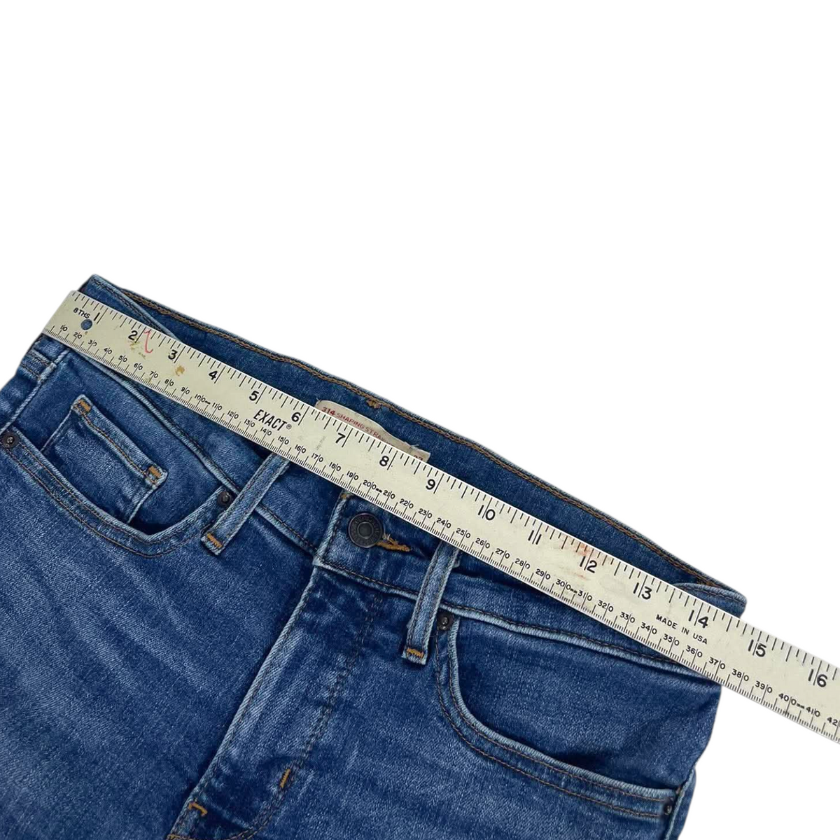 LEVI'S 314 SHAPING STRAIGHT JEANS (27)