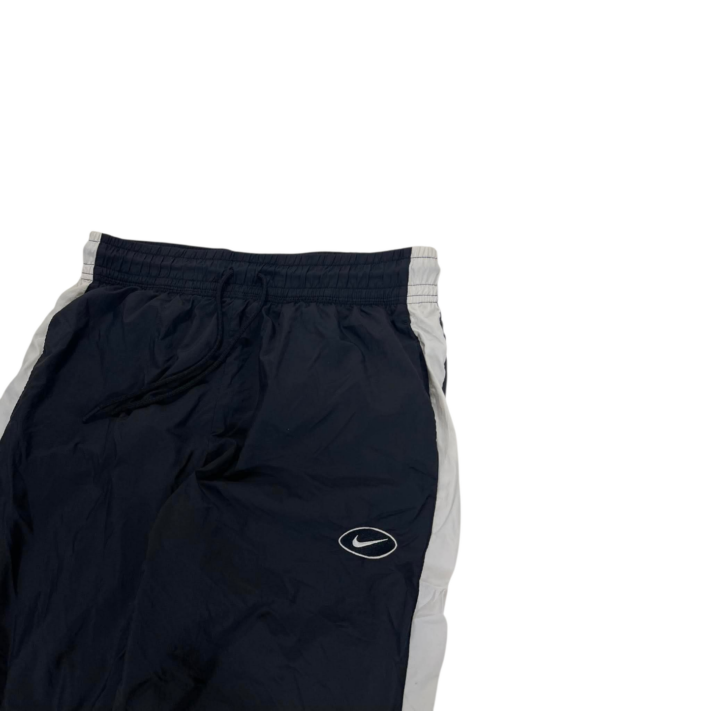 NIKE BLACK/WHITE TRACK PANTS (S-M) ¹⁸