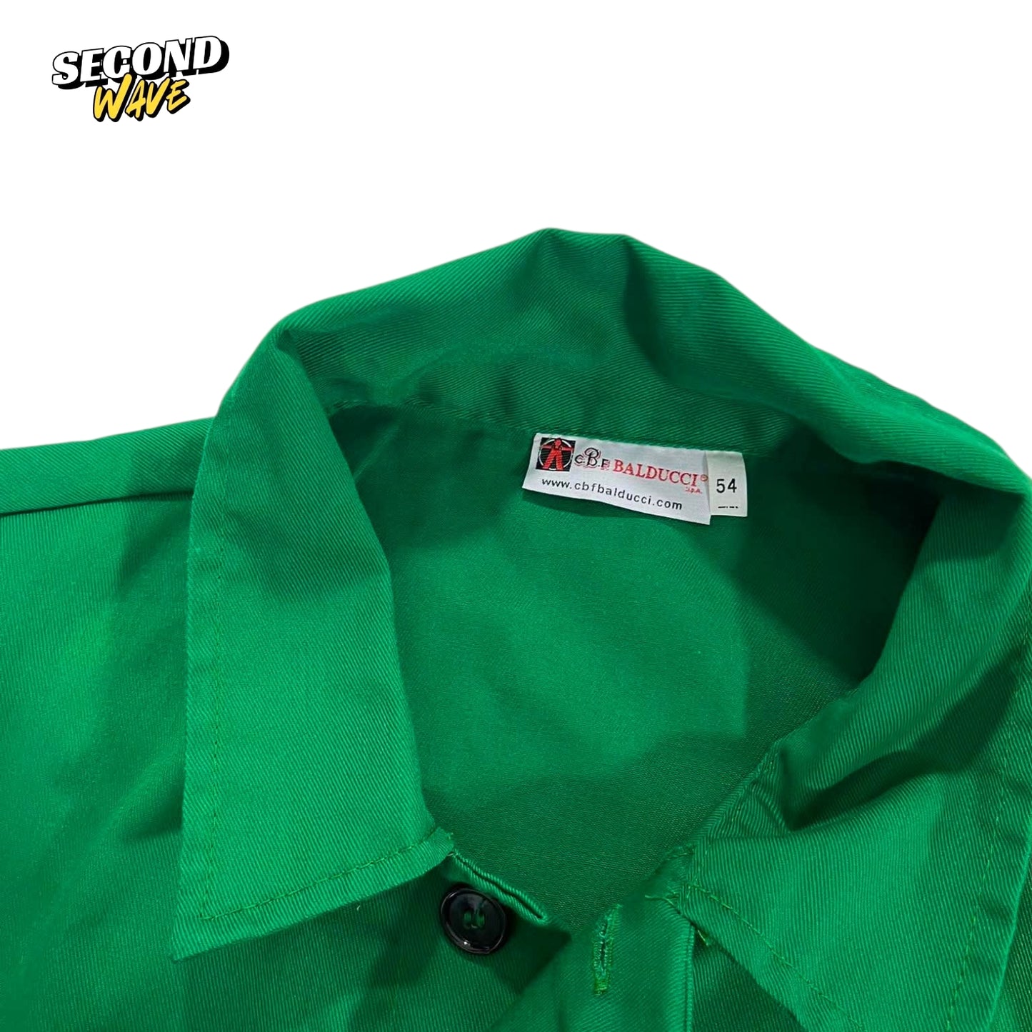 MERLO GREEN WORKWEAR LONG SLEEVE SHIRT (L)
