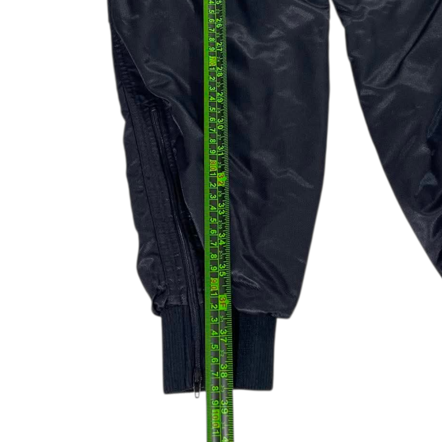 VINTAGE NIKE BLACK NYLON TRACK PANTS (M) ¹⁵