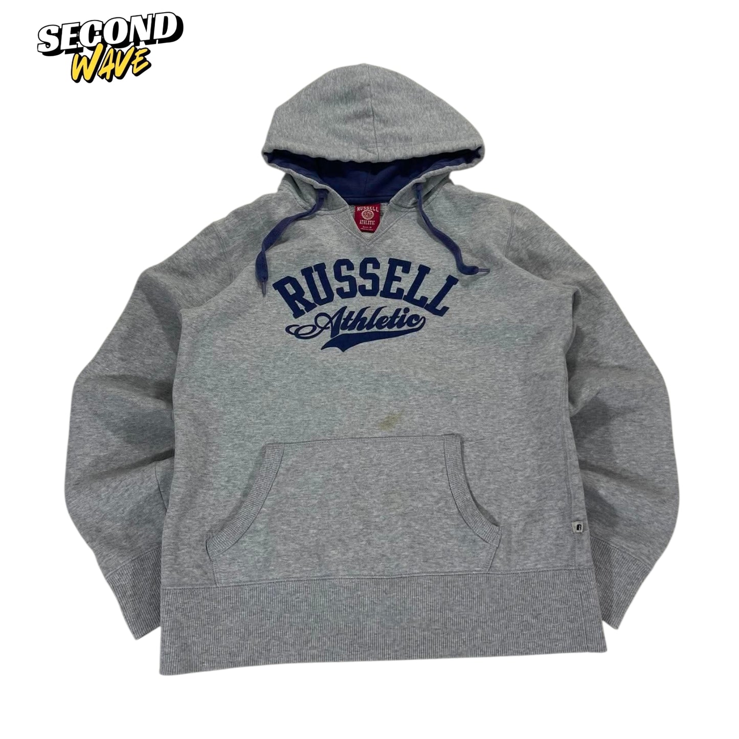 RUSSELL ATHLETIC GREY HOODIE (S)
