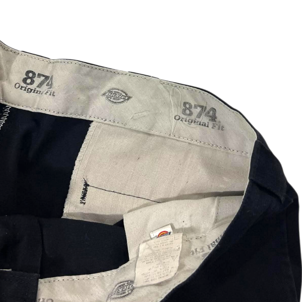 DICKIES 874 BLACK WORKWEAR PANTS (36)