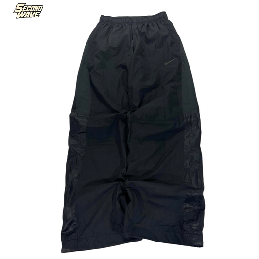 NIKE BLACK BAGGY TRACK PANTS ⁴ (S)