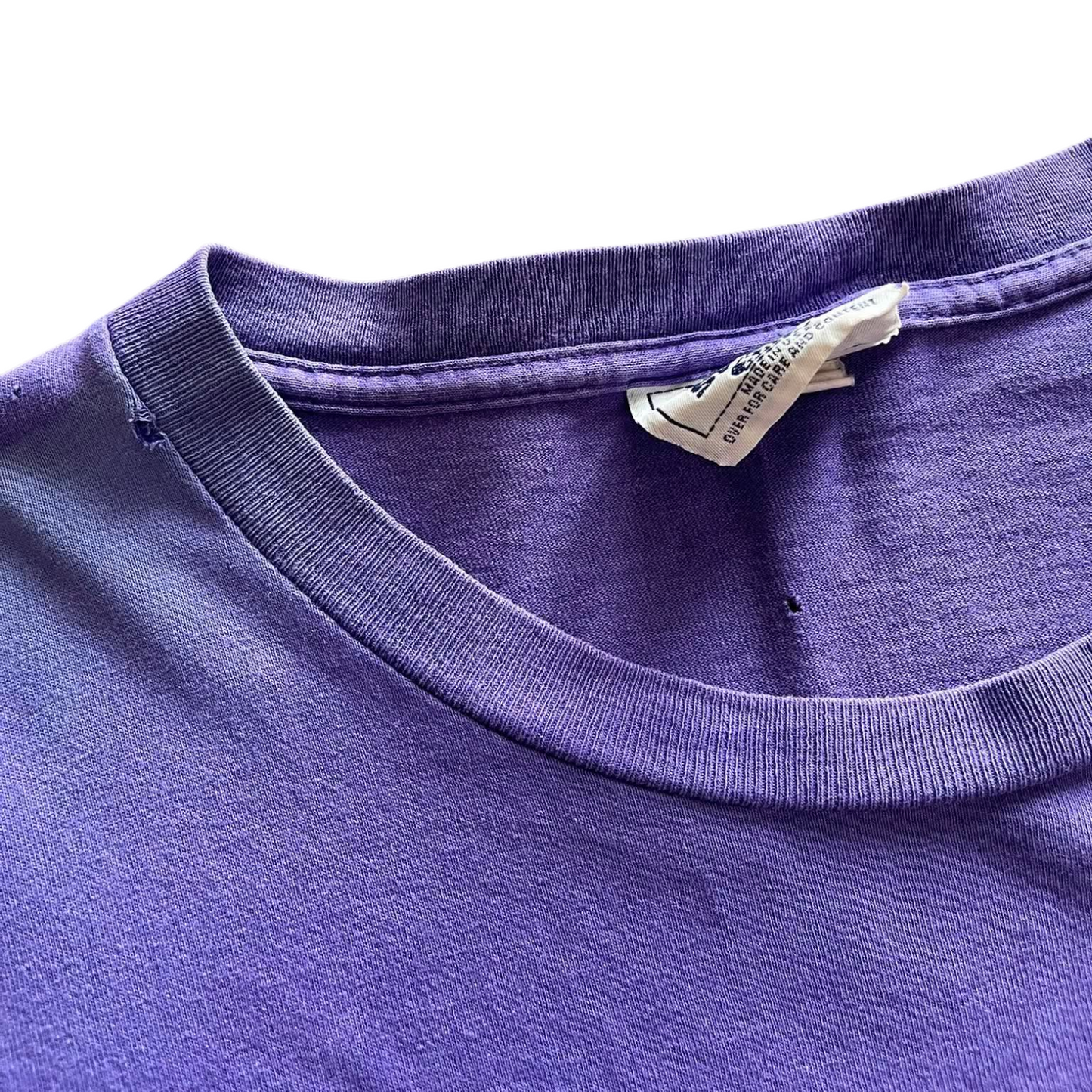 VINTAGE FADED LEE PURPLE SACRAMENTO KINGS NBA TEE (XL-XXL)