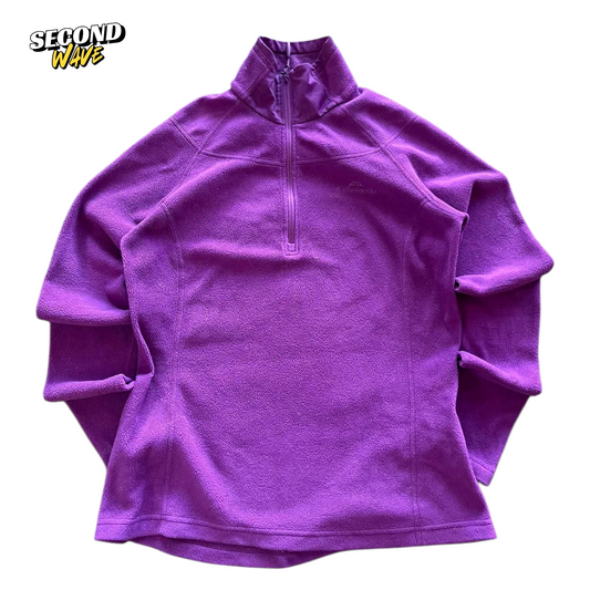 KATHMANDU PURPLE FLEECE QUARTER ZIP (8)