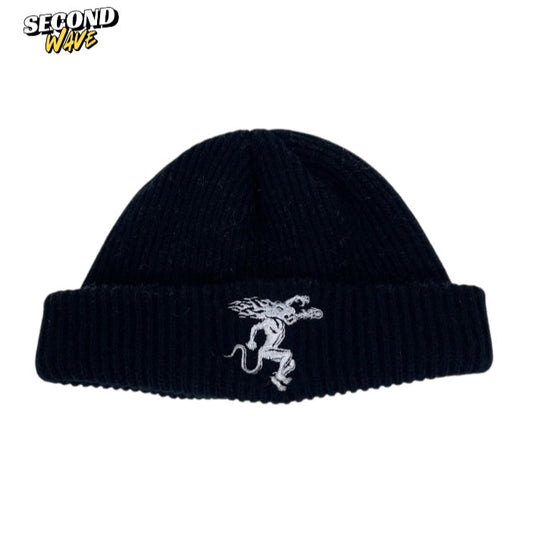 FIREBALL BLACK BEANIE