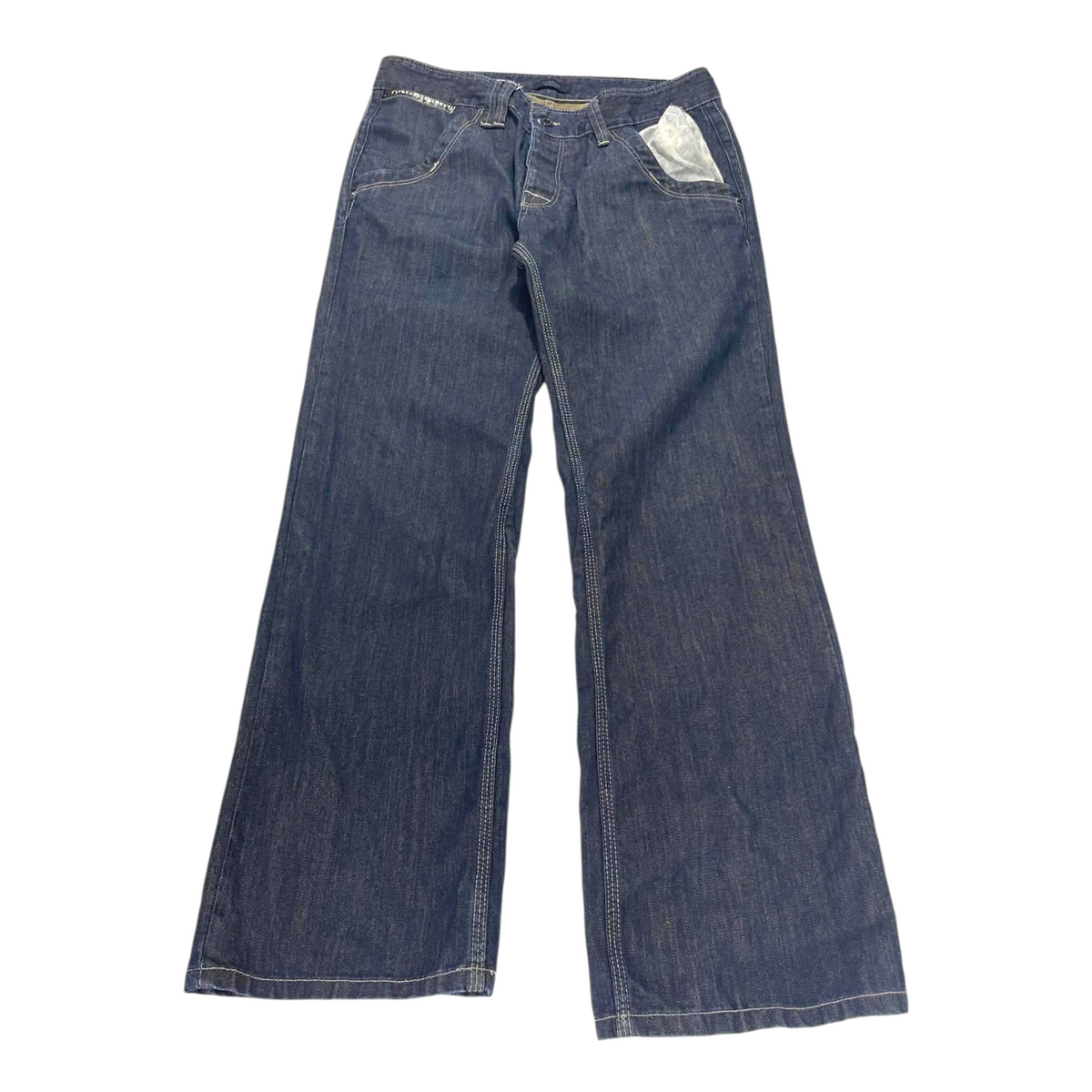Y2K FIRETRAP WIDE LEG JEANS (34)